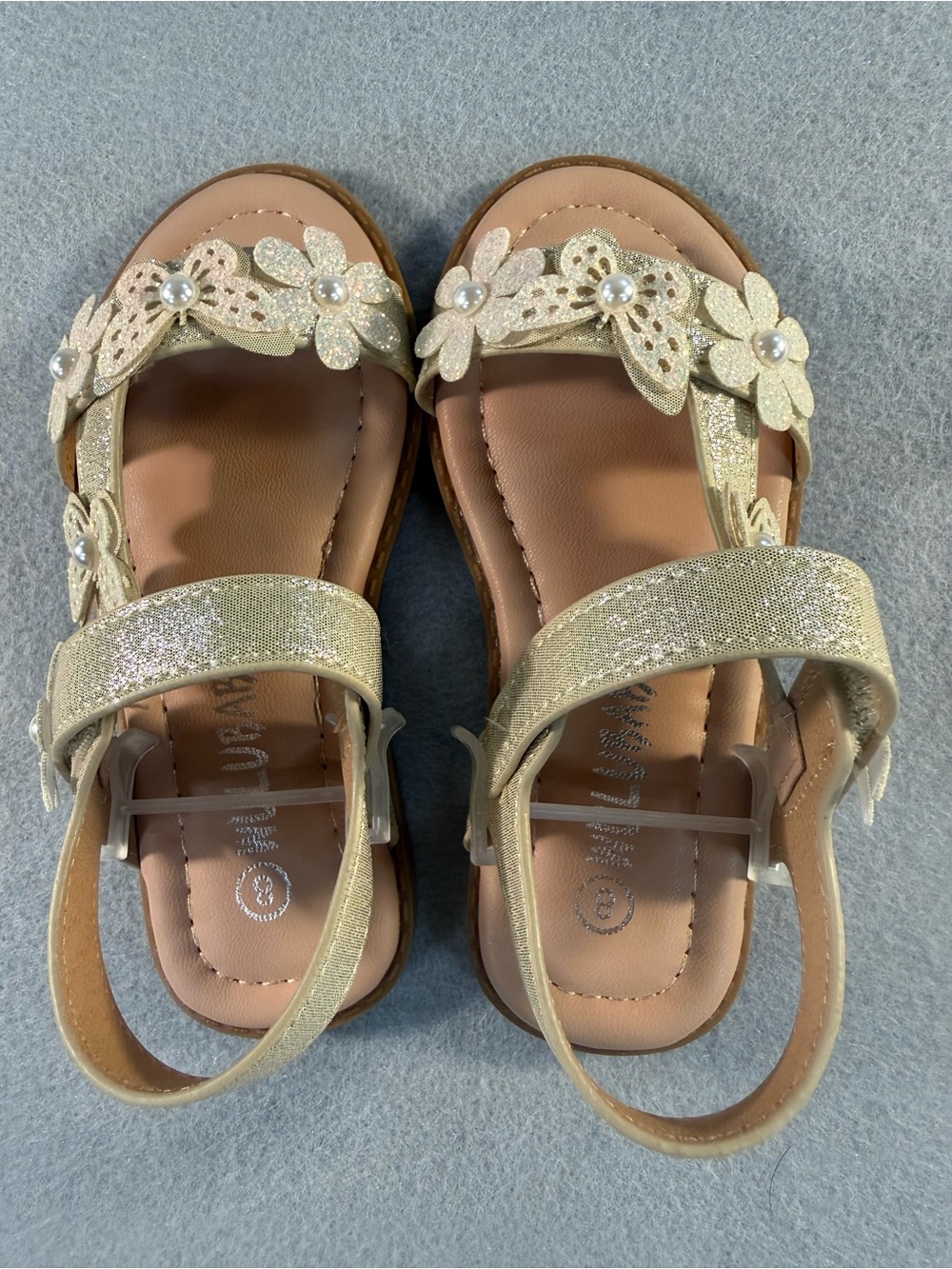 WULUBABA Toddler Sandals. Size 8.